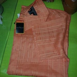 NWT-Stacey Adams Short Sleeve Shirt